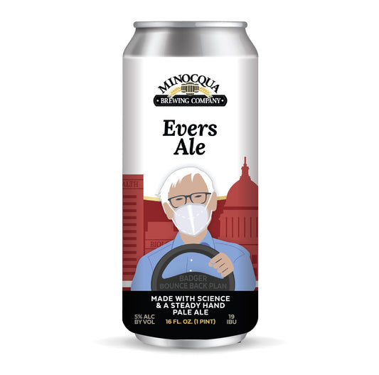 Introducing "Evers Ale--Made With Science and a Steady Hand"