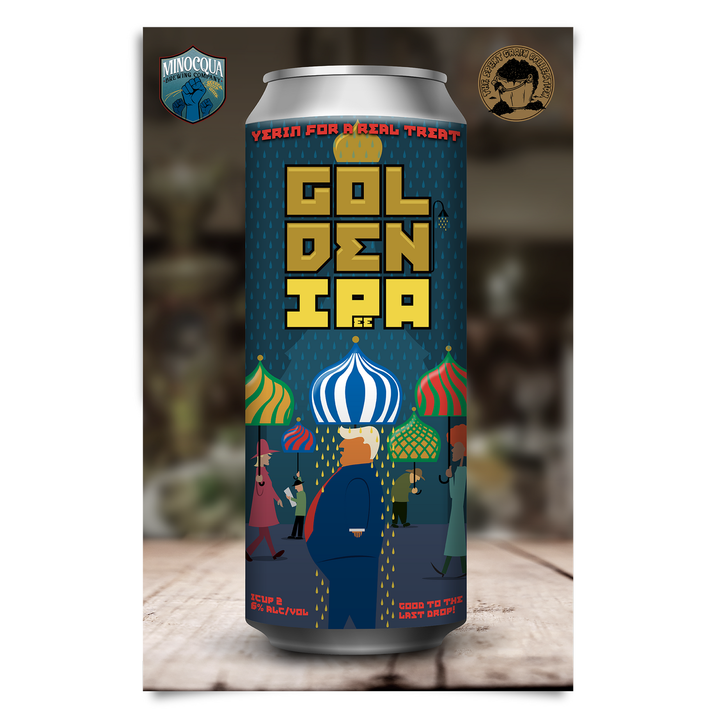 Golden IPeeA: Good to the Last Drop! Poster