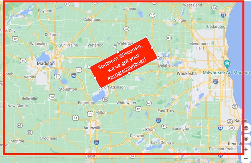 Minocqua Brewing Company can Now Deliver to all of Southern Wisconsin