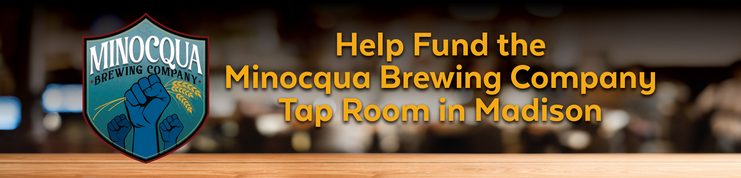 Help Fund the Minocqua Brewing Company Tap Room in Madison