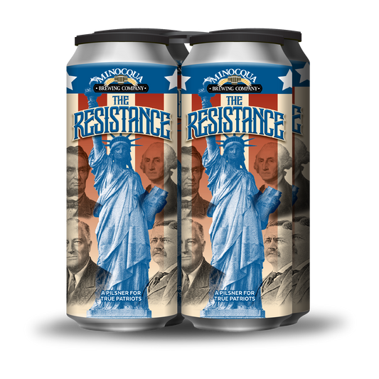 The Resistance Pilsner, 16oz 4pk
