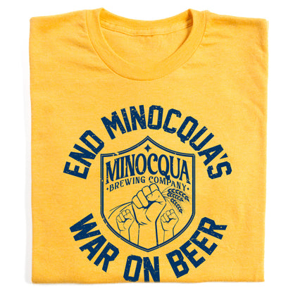 Minocqua's War on Beer Shirt