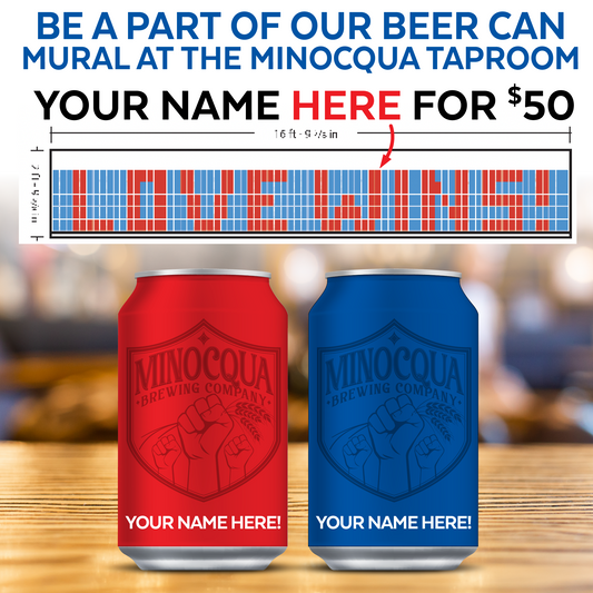 Personalized Can for our #LoveWins Can Wall (Minocqua)