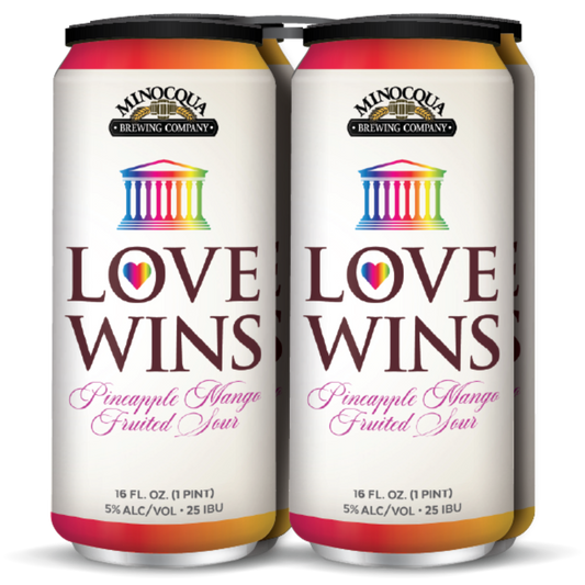 Love Wins Fruited Sour, 16oz 4pk