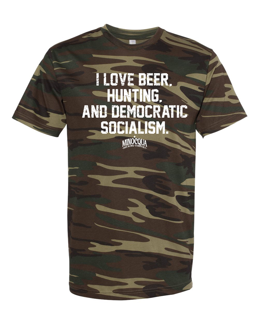 I Love Beer, Hunting & Democratic Socialism Shirt