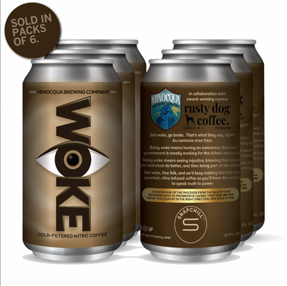 WOKE Canned Coffee, 6-pack