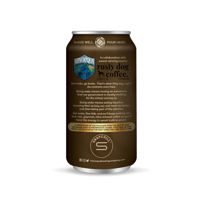 WOKE Canned Coffee, 12oz, 6-pack