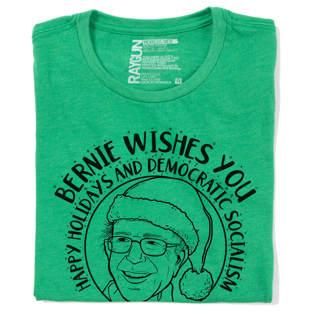 Bernie Wishes You Happy Holidays Shirt